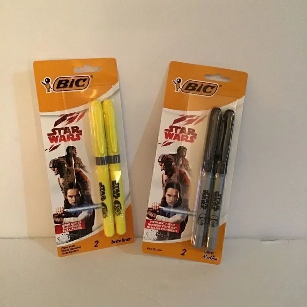 Bic STAR WARS Edition Markers 2Lot - Picture 1 of 5